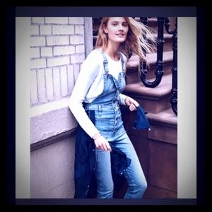 Madewell Bayfront Overalls Size M